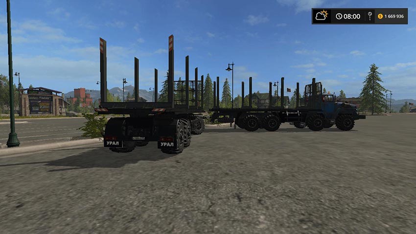 URAL 6614 8X8 FOREST v 1.1