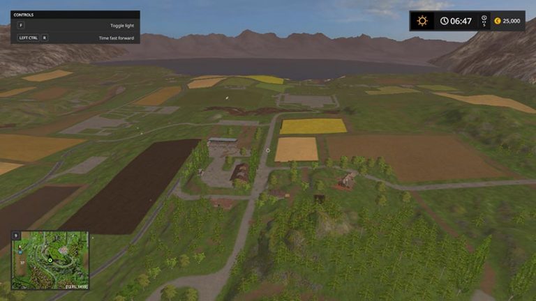 Bjornholm Map v 1.0.0.1 – FS17 mod
