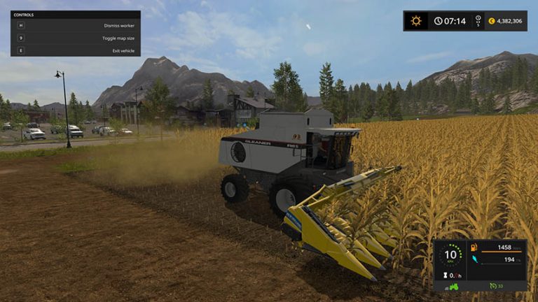 Gleaner R series v 2.0 – FS17 mod
