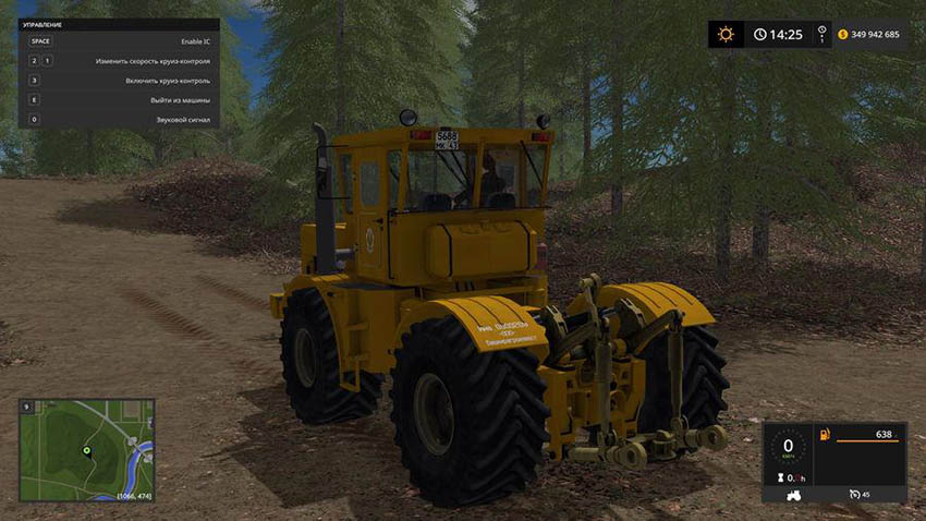 Kirovec K-700A v 1.3.8 – FS17 mod