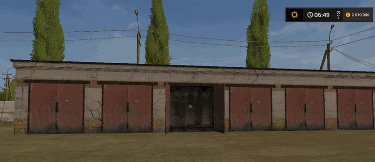 Pack Garages v 1.0.0.1 – FS17 mod