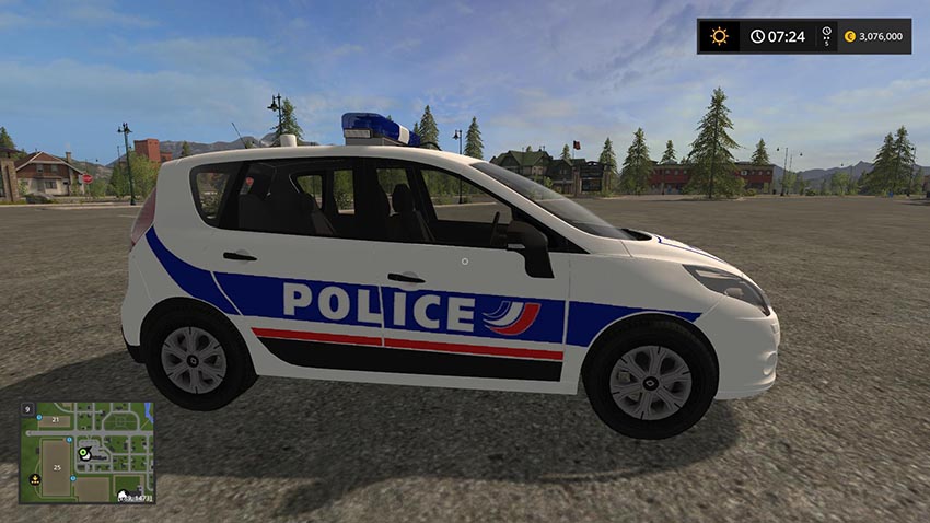 Renault scenic police national v 1.0