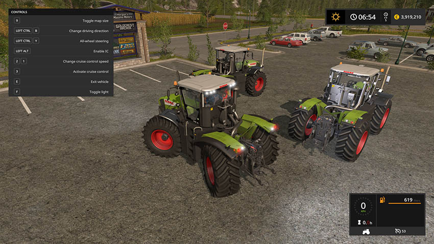 Claas Xerion 3000 Series v 1.0