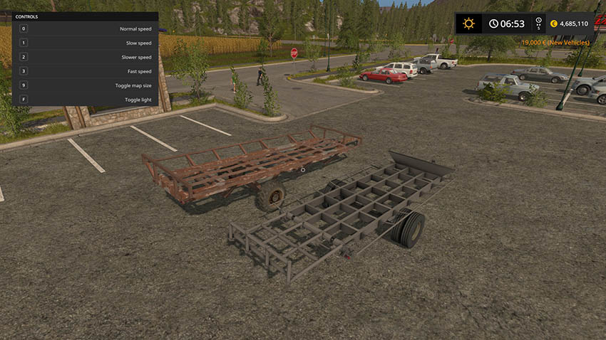 Hungarian Homemade Bale Trailer BETA V 1.0