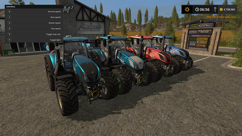 New Holland T7 HD v 2.0