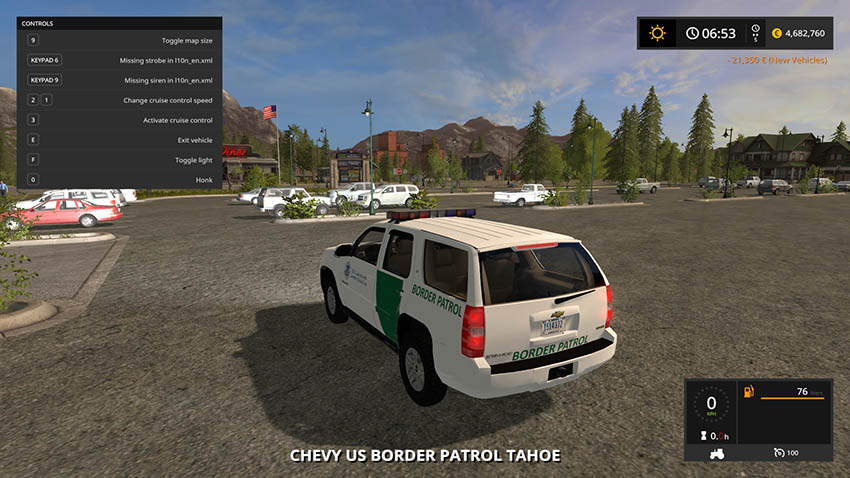 US Border Patrol Tahoe v 1.0
