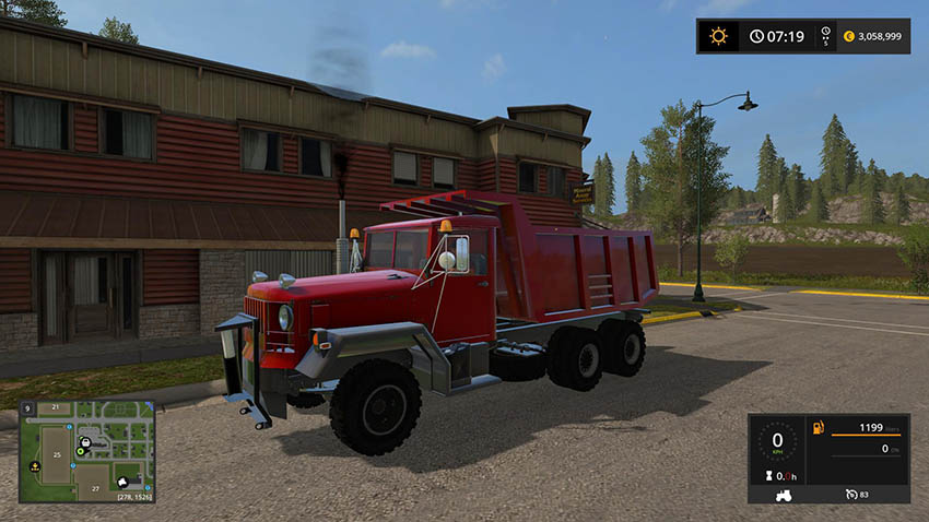 Big red dump truck v 2.0