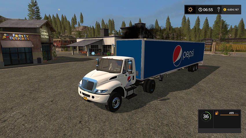 International Pepsi Truck and Trailer Pack v 1.0