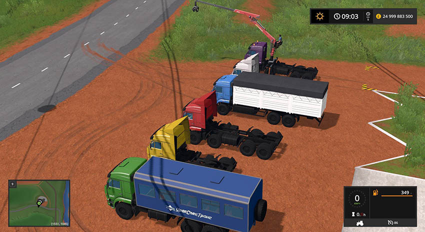 Kamaz vezdehod Pack v 1.1