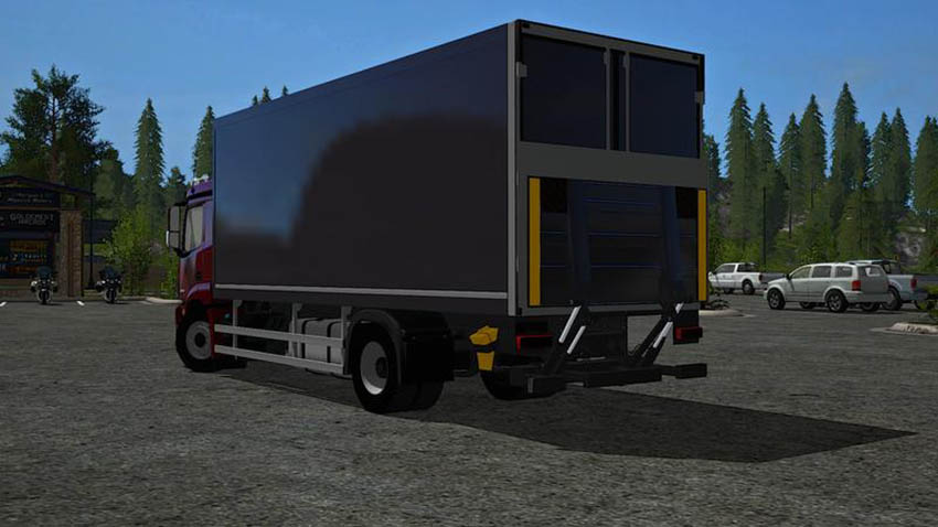 Mercedes Benz Antos 2040 case with accessories v 1.0