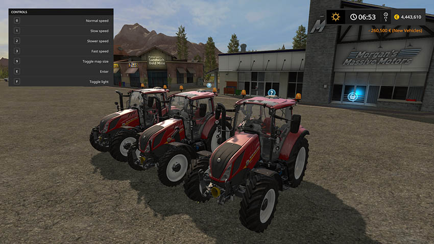 New Holland T5 Red Edition v 1.0
