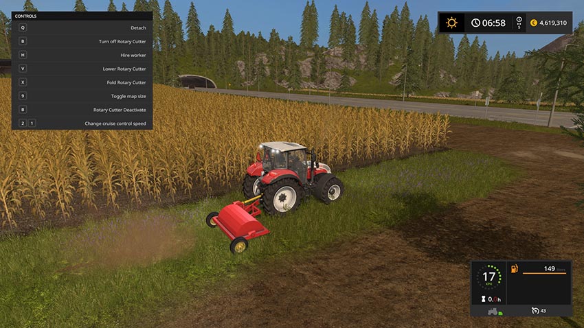 FS22: Adjust Working Speed v 1.0 Cutters Mod für Farming Simulator 22
