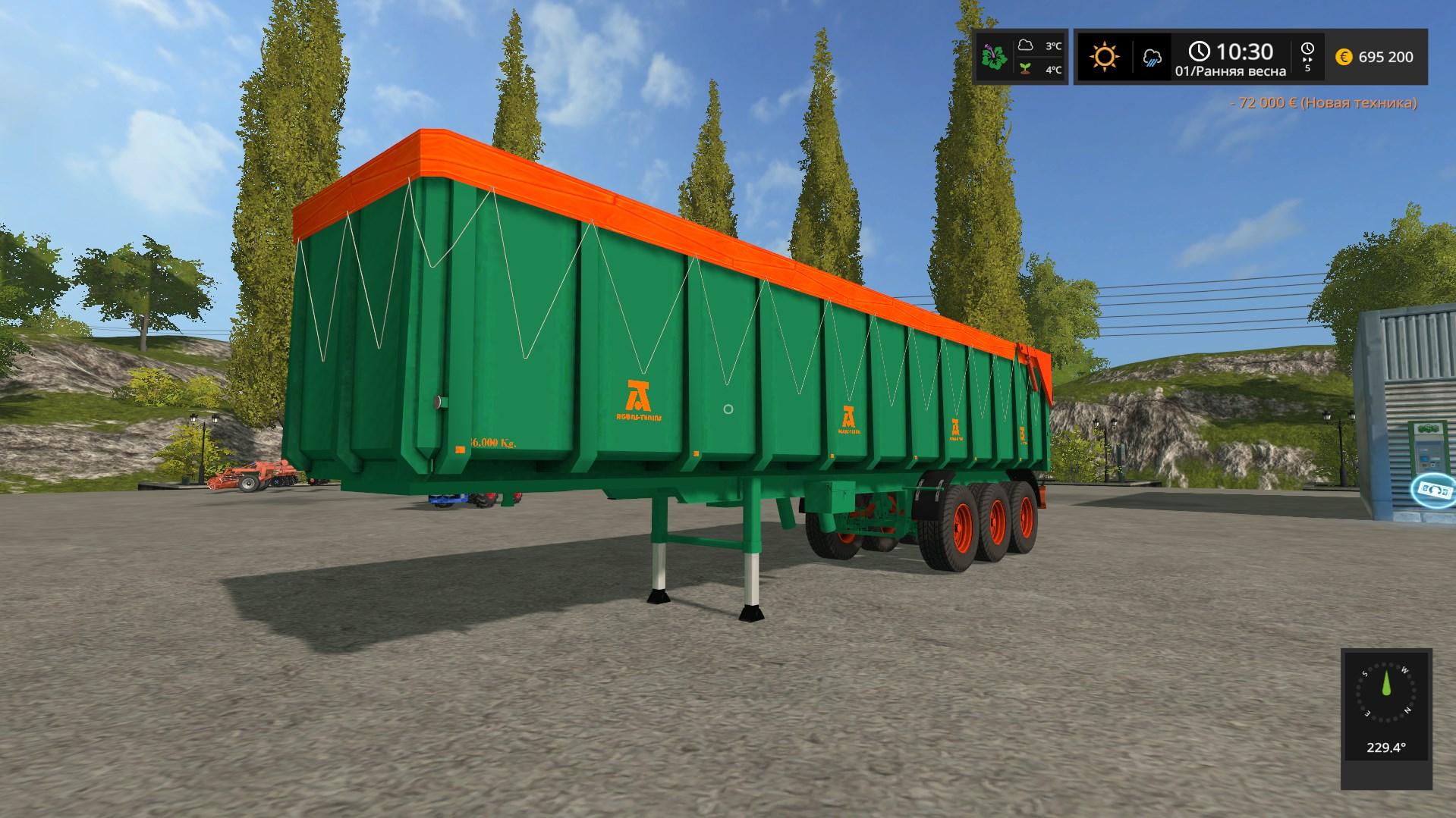 Aguas Tenias Trailer Truck36T v 1.0