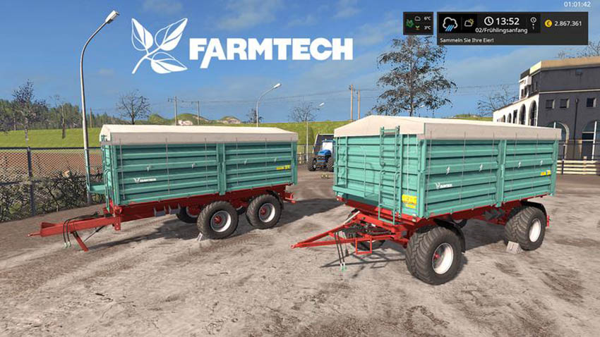 Farmtech Trailer Set DH v 1.0