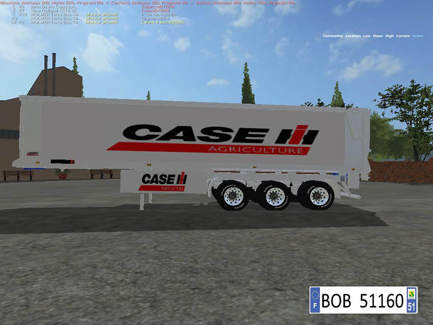 Pack 3 Trailers Case IH v 1.1