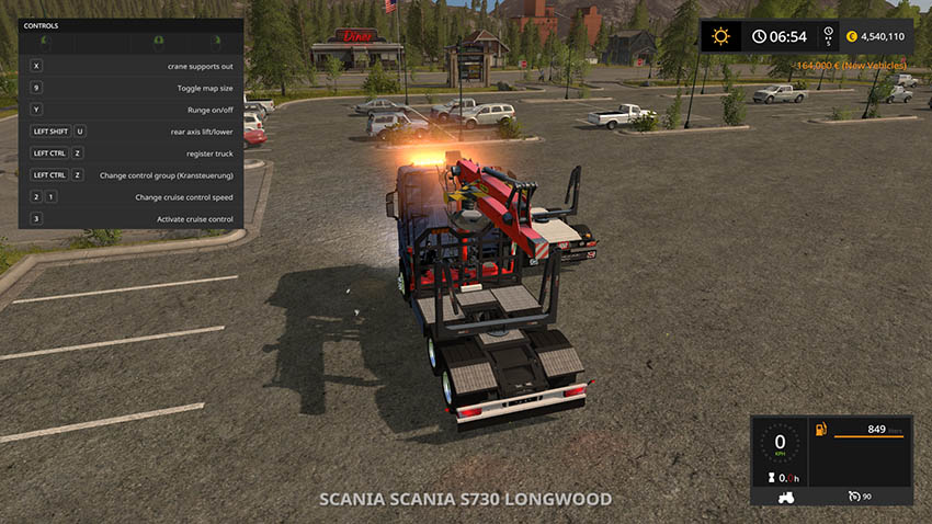 Scania S long wood v 1.0