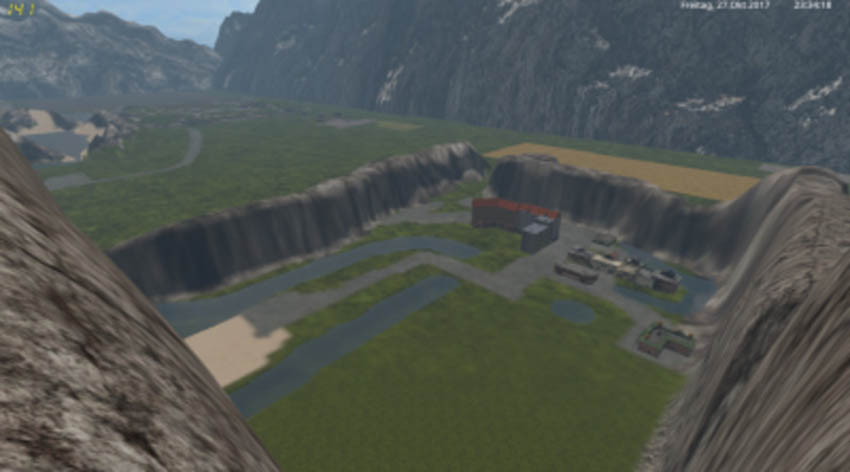 The gorges of the Dreilandereck V 3.0 