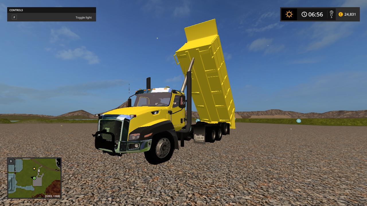 Cat ct660 dump truck v 1.0.0.3