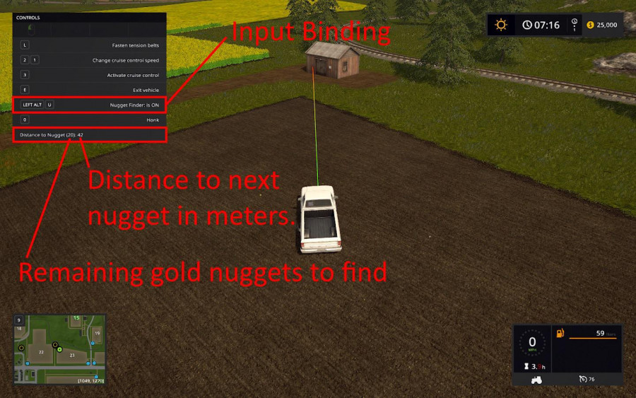 Gold Nugget Finder v 1.0