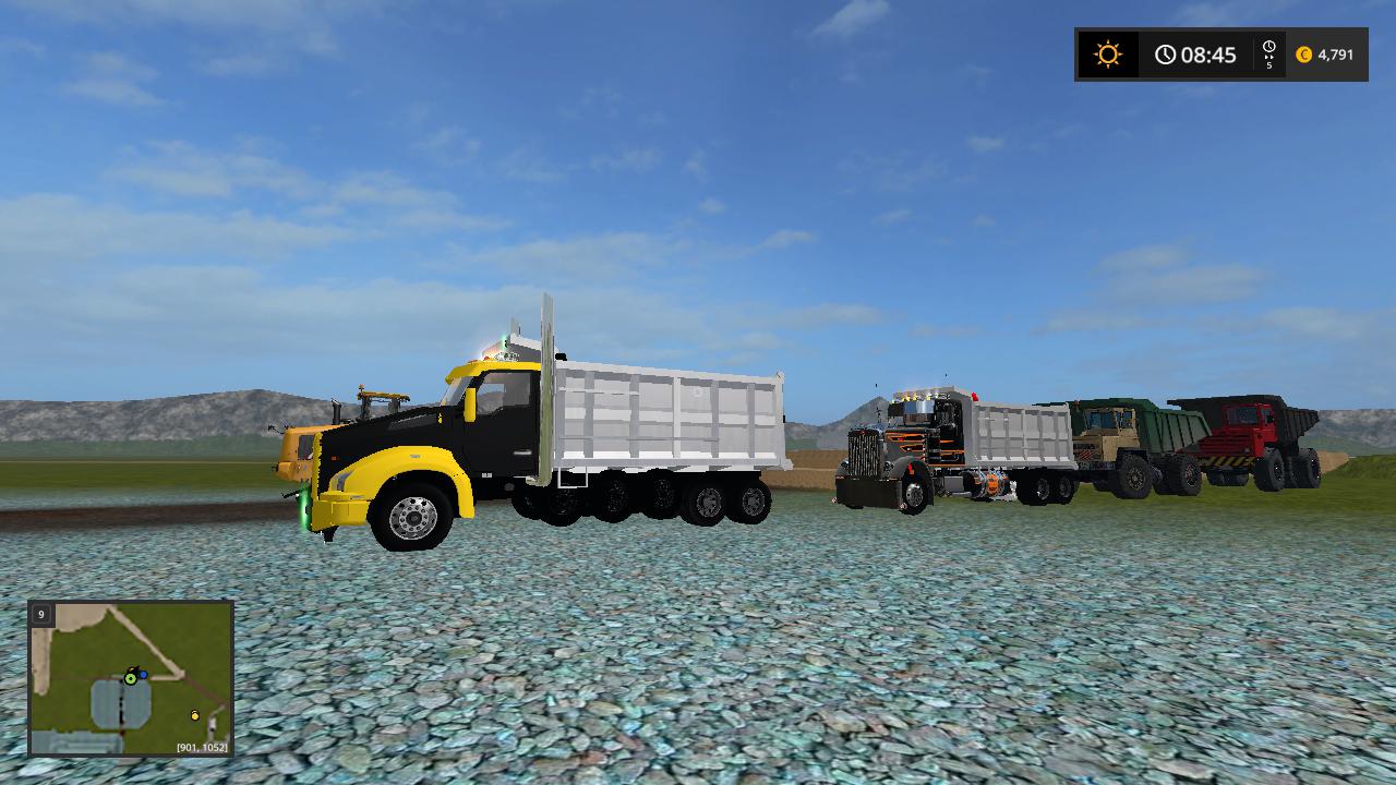 Kenworth t880 dump truck v 1.0.0.3