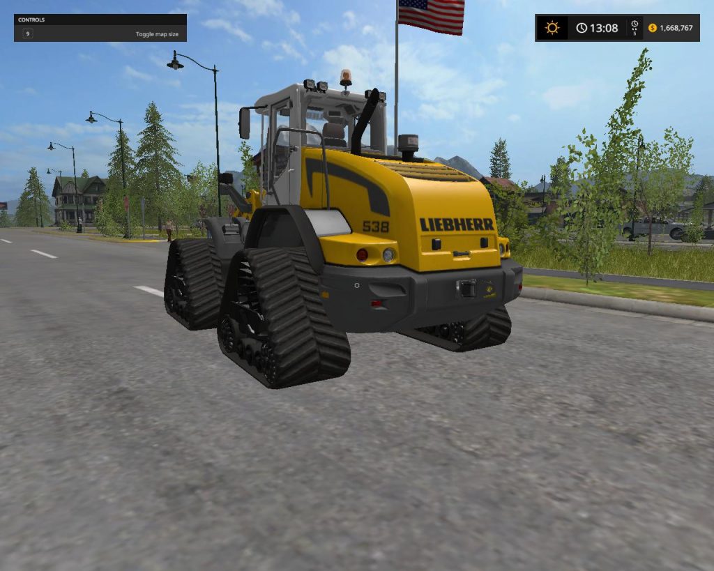 Liebherr L Tracked Loader V Fs Mod