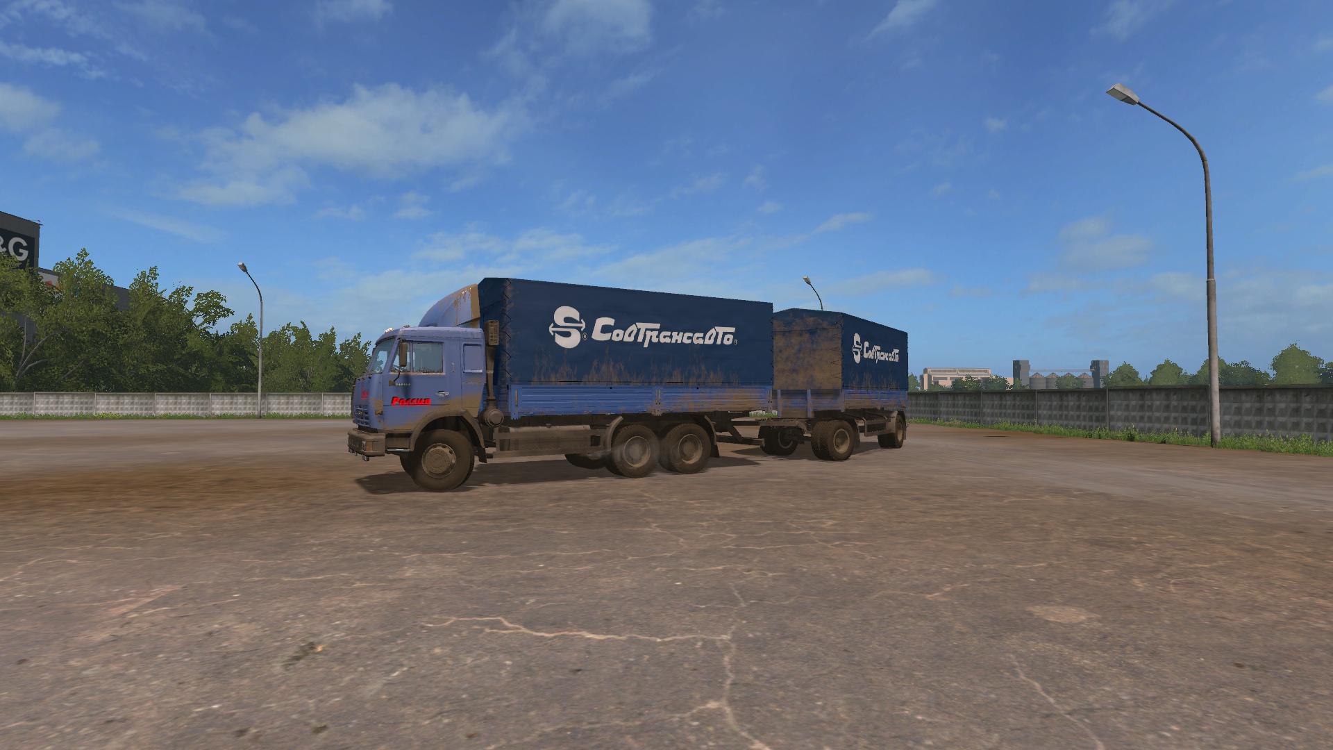 Pack Kamaz FOR THE CARD RUSSIA v 2.7