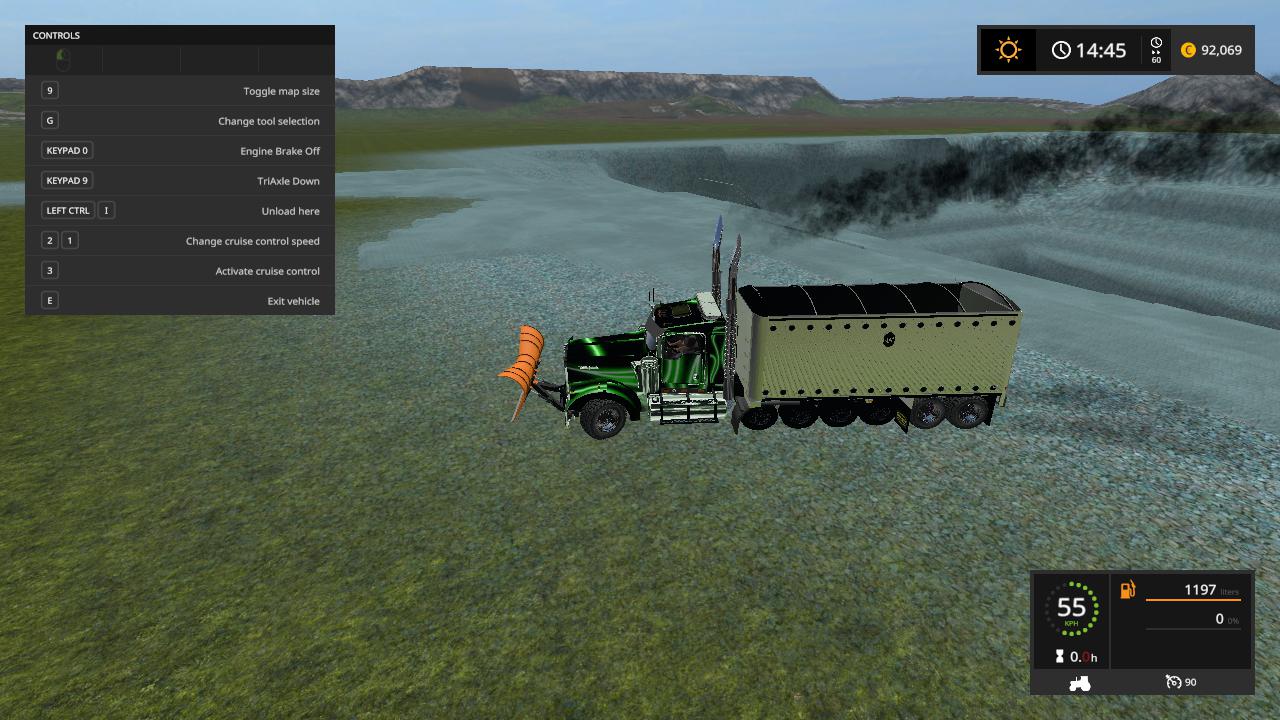 Randy Manning KW900l show dump truck v 1.0.0.6