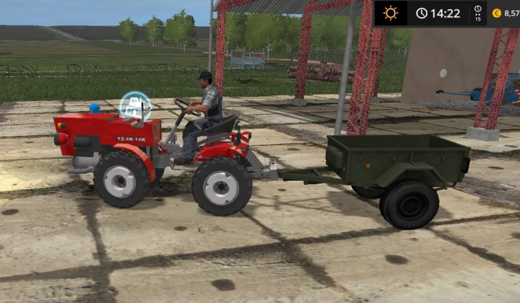 TZ4K garden tractor v 1.1