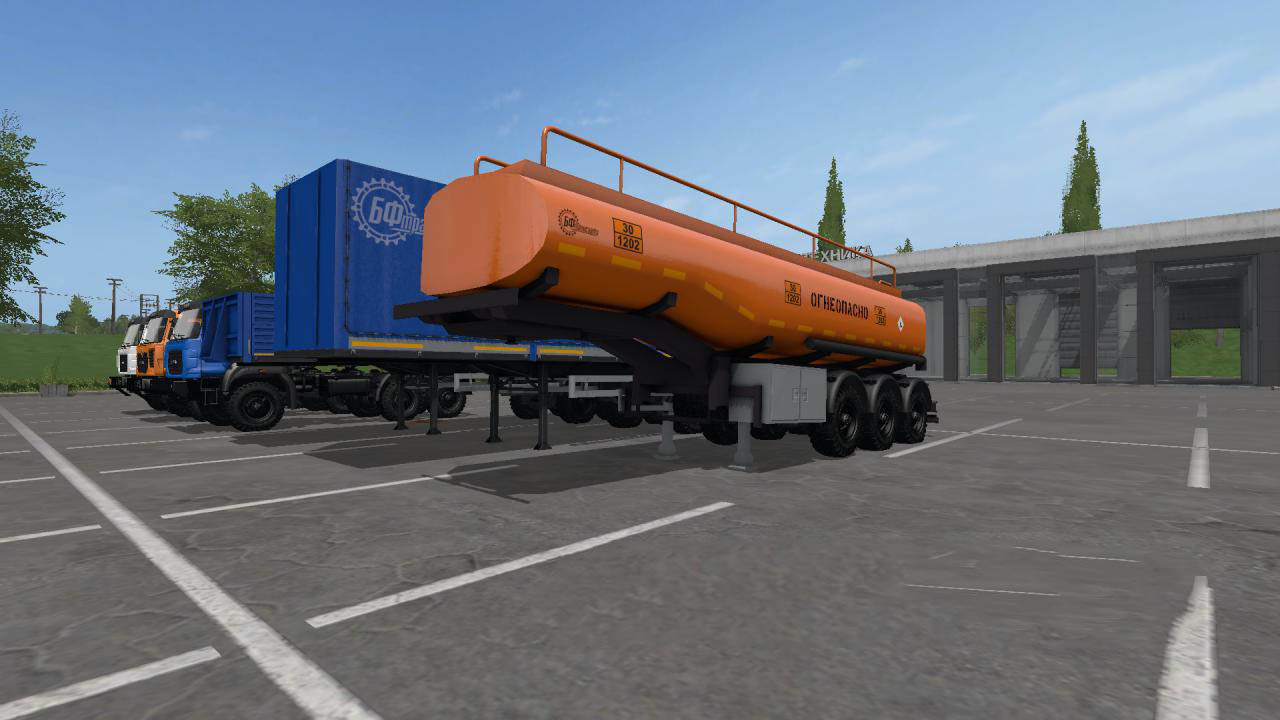 Ural-M and Semitrailer v 1.0