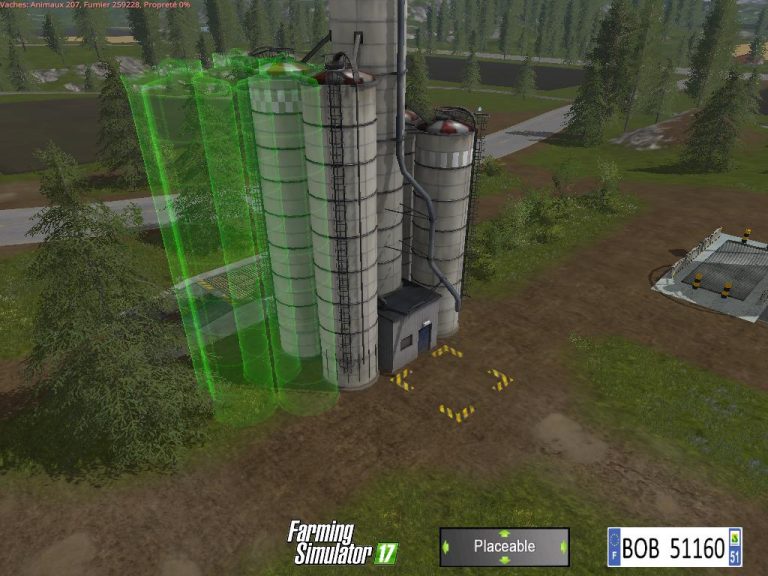 Fs17 Silo Extension Large By Bob51160 V10 Fs17 Mod 1002