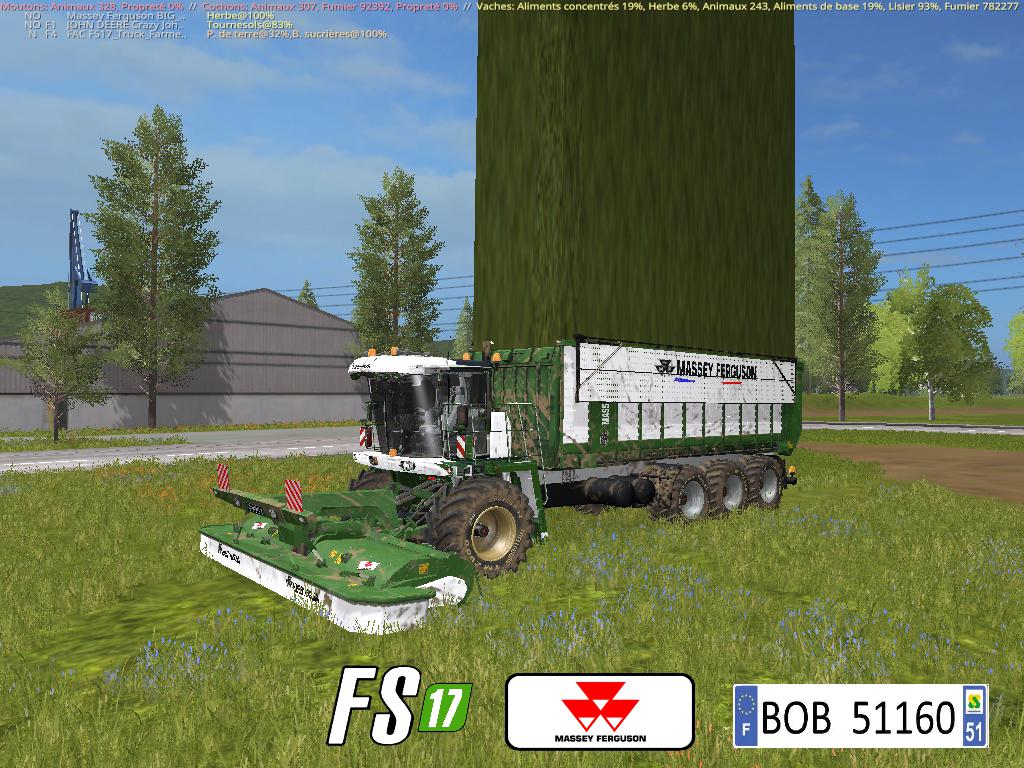 mower and grass pickup mod fs13