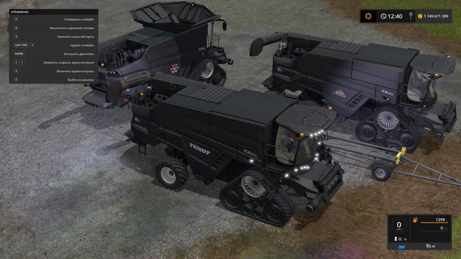 AGCO IDEAL 9 V1.0 – FS17 mod