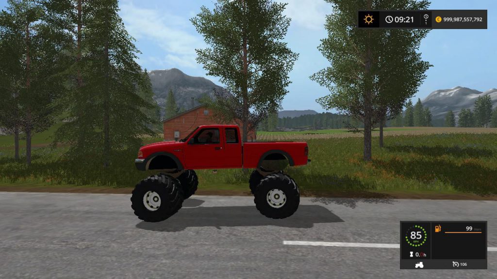 Ford Ranger Fs17 FORD RANGER MONSTER TRUCK V1.0 – FS17 mod