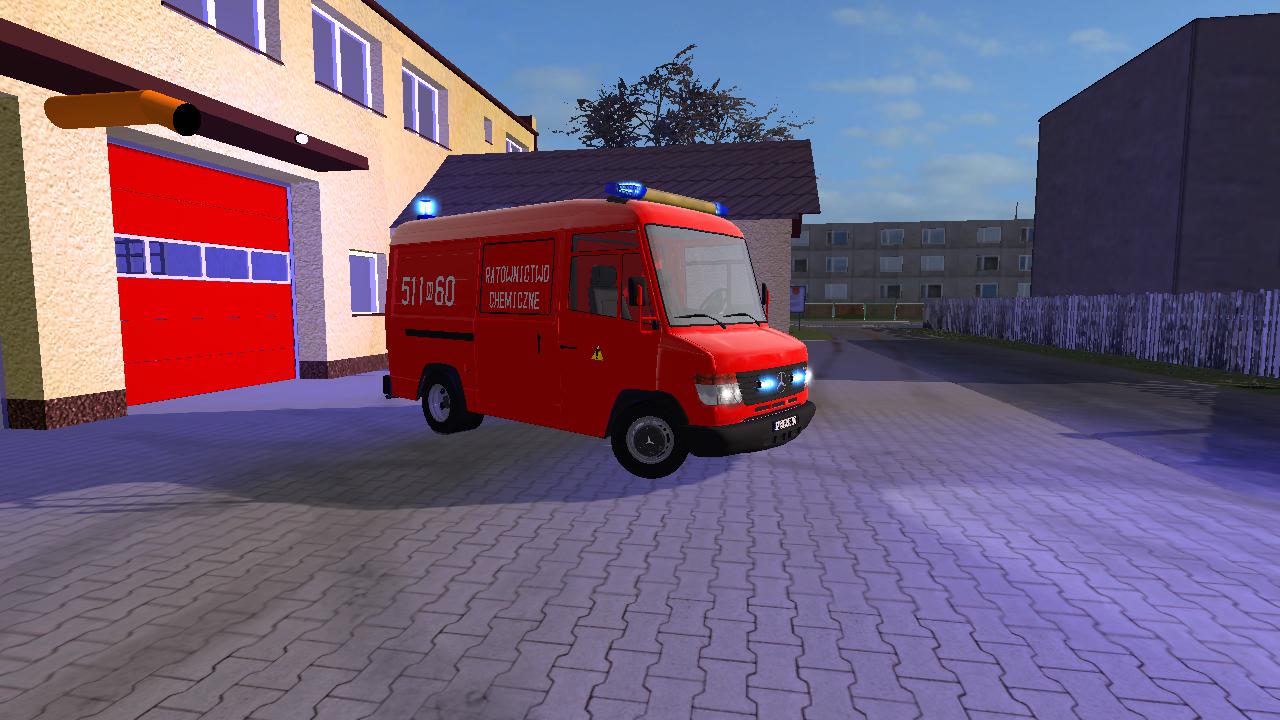 MERCEDES BENZ VARIO RATOWNICTWO CHEMICZNE V2.0