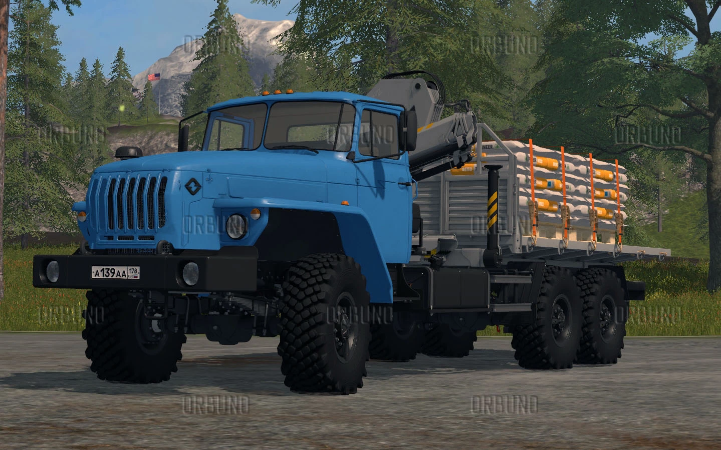 URAL 4320-60 LOADER CRANE V1.0.1.1